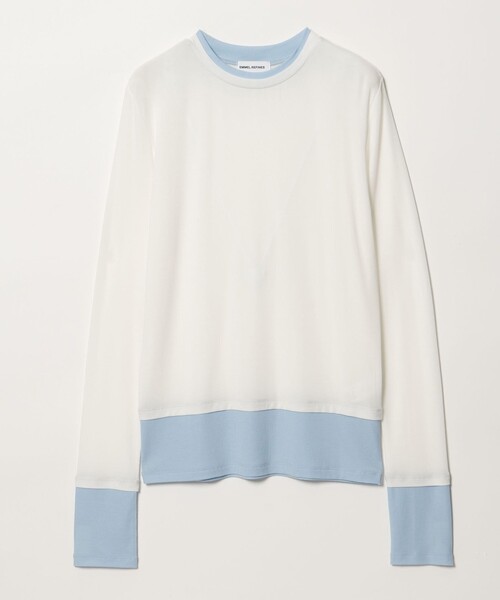 EMMEL REFINES＞EM ベアフライス クルーネック プルオーバー（Tシャツ