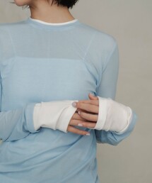 EMMEL REFINES | ＜EMMEL REFINES＞EM ベアフライス クルーネック プルオーバー(Tシャツ/カットソー)