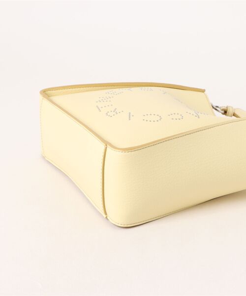 STELLA McCARTNEY（ステラマッカートニー）の「Logo Square Crossbody Bag / ロゴ スクエア クロスボディ バッグ（ショルダーバッグ・レディース・イエロー系その他/ピンク系その他・ONE SIZE）」の4枚目の写真