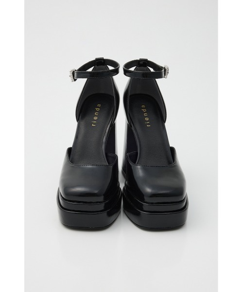 rienda（リエンダ）の「アンクルストラップパンプス 春服（パンプス・レディース・ブラック/ブラウン・SMALL/MEDIUM/LARGE）」の6枚目の写真