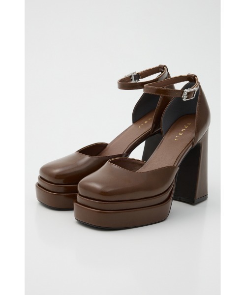 rienda（リエンダ）の「アンクルストラップパンプス 春服（パンプス・レディース・ブラック/ブラウン・SMALL/MEDIUM/LARGE）」の12枚目の写真