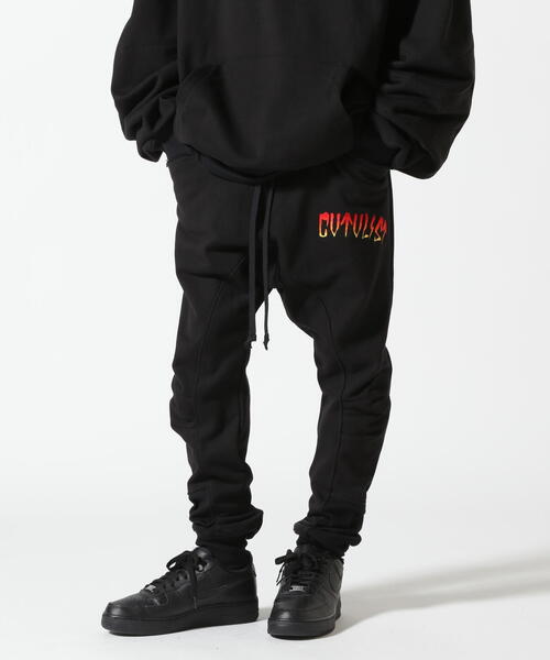 ROYAL FLASH（ロイヤルフラッシュ）の「CTLS/シーティーエルエス/別注FIRE USUAL PANTS（スウェットパンツ・メンズ・ブルー/ブラック/オレンジ・0/1）」の7枚目の写真