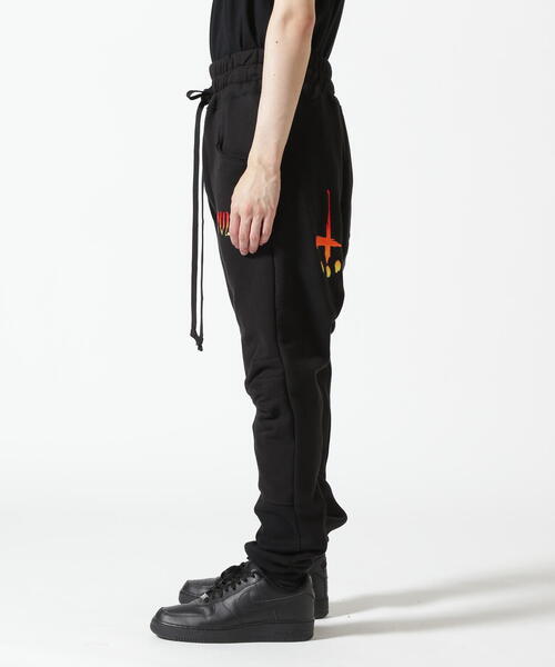 ROYAL FLASH（ロイヤルフラッシュ）の「CTLS/シーティーエルエス/別注FIRE USUAL PANTS（スウェットパンツ・メンズ・ブルー/ブラック/オレンジ・0/1）」の10枚目の写真