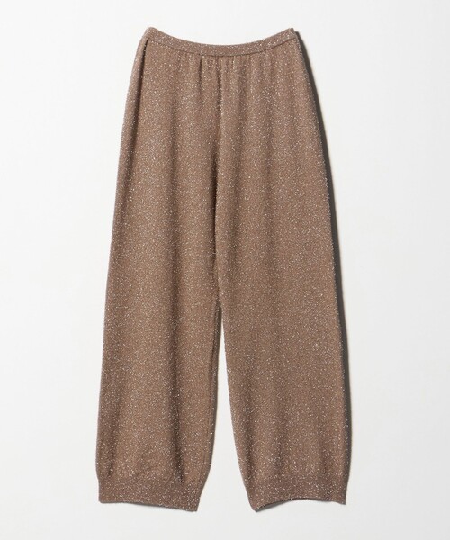 セール】＜H＞ナイロン スパークル ニットパンツ（その他パンツ）｜H
