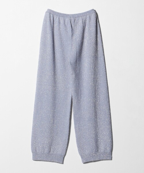 H　BEAUTY&YOUTH UNITED ARROWS（エイチビューティーアンドユースユナイテッドアローズ）の「＜H＞ナイロン スパークル ニットパンツ（その他パンツ・レディース・モカ/ネイビー/ライトブルー・FREE）」の11枚目の写真