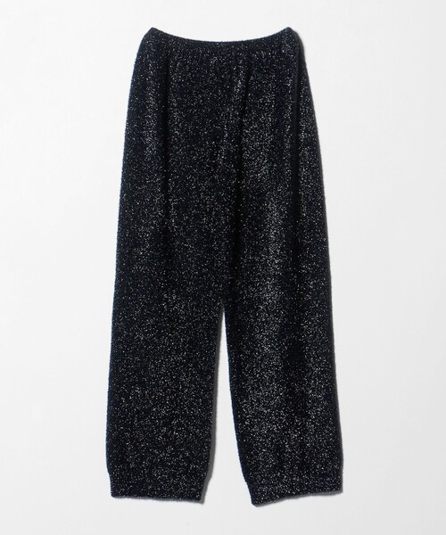 セール】＜H＞ナイロン スパークル ニットパンツ（その他パンツ）｜H