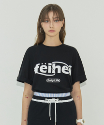 (UX)FEIHEI LOGO T-SHIRT BLACK