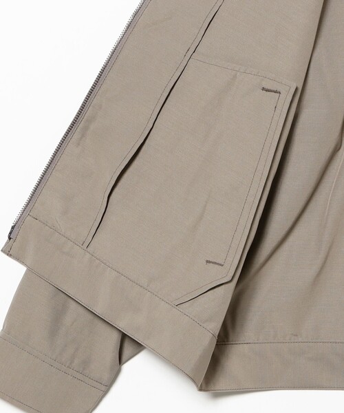 BEAMS（ビームス）の「シンセティックレザーカラー ジャケット（ブルゾン・メンズ・サックスブルー/ベージュ系その他・S/XL/L/M）」の13枚目の写真