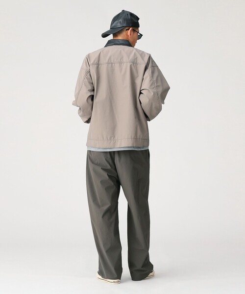 BEAMS（ビームス）の「シンセティックレザーカラー ジャケット（ブルゾン・メンズ・サックスブルー/ベージュ系その他・S/XL/L/M）」の17枚目の写真