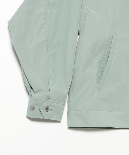 BEAMS（ビームス）の「シンセティックレザーカラー ジャケット（ブルゾン・メンズ・サックスブルー/ベージュ系その他・S/XL/L/M）」の7枚目の写真