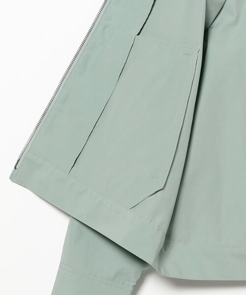 BEAMS（ビームス）の「シンセティックレザーカラー ジャケット（ブルゾン・メンズ・サックスブルー/ベージュ系その他・S/XL/L/M）」の8枚目の写真