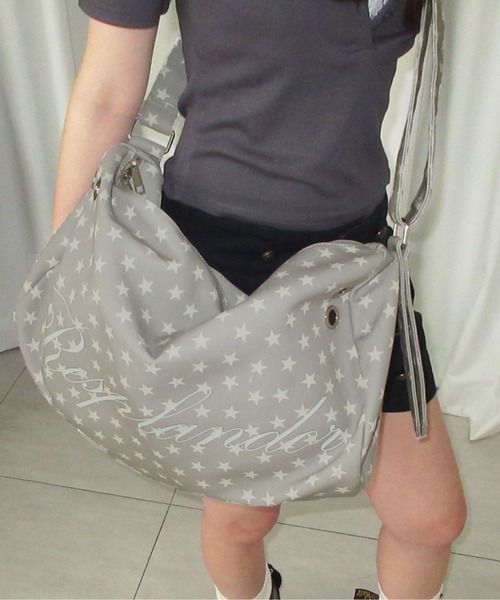 sedacle girl(セダクルガール)の「アイレットアソートBIGBAG(ショルダーバッグ・レディース・ブラック/カーキ/ベージュ/ブラウン/グレー/ネイビー/ドット/レッド・FREE)」の2枚目の写真
