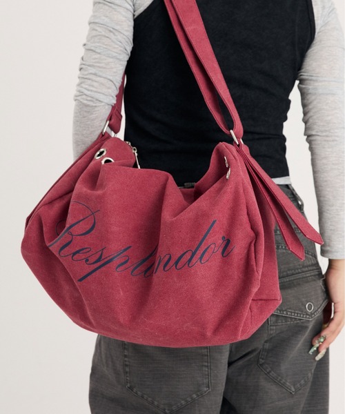 sedacle girl(セダクルガール)の「アイレットアソートBIGBAG(ショルダーバッグ・レディース・ブラック/カーキ/ベージュ/ブラウン/グレー/ネイビー/ドット/レッド・FREE)」の7枚目の写真