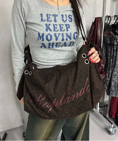 sedacle girl(セダクルガール)の「アイレットアソートBIGBAG(ショルダーバッグ・レディース・ブラック/カーキ/ベージュ/ブラウン/グレー/ネイビー/ドット/レッド・FREE)」の12枚目の写真