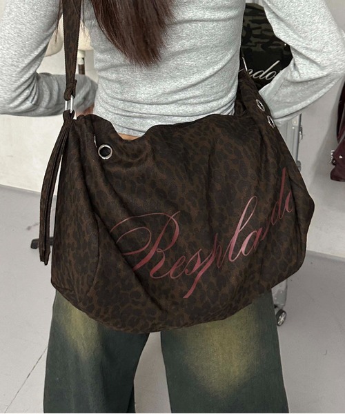 sedacle girl(セダクルガール)の「アイレットアソートBIGBAG(ショルダーバッグ・レディース・ブラック/カーキ/ベージュ/ブラウン/グレー/ネイビー/ドット/レッド・FREE)」の14枚目の写真