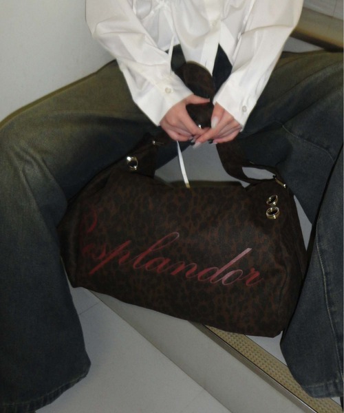 sedacle girl(セダクルガール)の「アイレットアソートBIGBAG(ショルダーバッグ・レディース・ブラック/カーキ/ベージュ/ブラウン/グレー/ネイビー/ドット/レッド・FREE)」の15枚目の写真