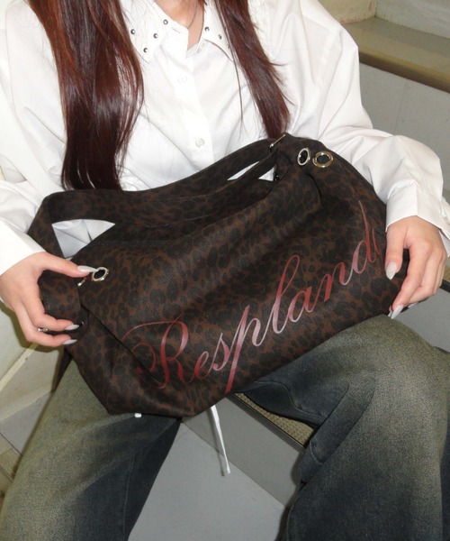 sedacle girl(セダクルガール)の「アイレットアソートBIGBAG(ショルダーバッグ・レディース・ブラック/カーキ/ベージュ/ブラウン/グレー/ネイビー/ドット/レッド・FREE)」の17枚目の写真