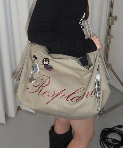 sedacle girl(セダクルガール)の「アイレットアソートBIGBAG(ショルダーバッグ・レディース・ブラック/カーキ/ベージュ/ブラウン/グレー/ネイビー/ドット/レッド・FREE)」の18枚目の写真
