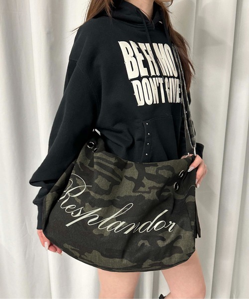 sedacle girl(セダクルガール)の「アイレットアソートBIGBAG(ショルダーバッグ・レディース・ブラック/カーキ/ベージュ/ブラウン/グレー/ネイビー/ドット/レッド・FREE)」の10枚目の写真