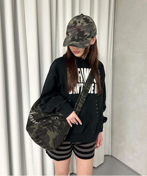 sedacle girl(セダクルガール)の「アイレットアソートBIGBAG(ショルダーバッグ・レディース・ブラック/カーキ/ベージュ/ブラウン/グレー/ネイビー/ドット/レッド・FREE)」の9枚目の写真
