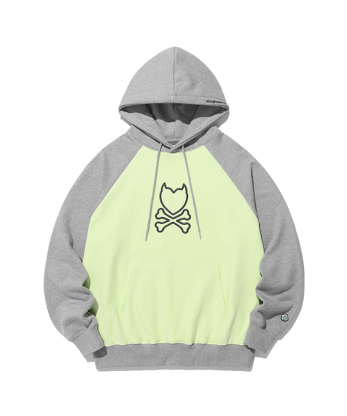 NICE GHOST CLUB(ナイスゴーストクラブ)の「DANGER HEART HOODIE_YELLOW(NG2DSUM414A)(パーカー・レディース・その他・S/L/M)」の1枚目の写真