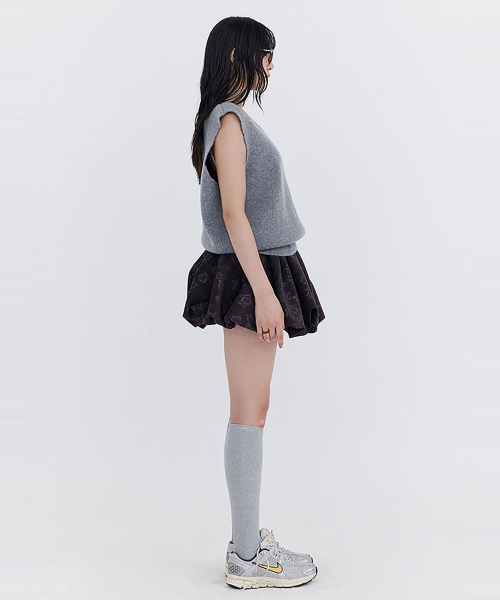 WNDERKAMMER(ブンダーカンマー)の「ダメージニットベスト_グレー(ベスト・レディース・その他・ONE SIZE)」の2枚目の写真