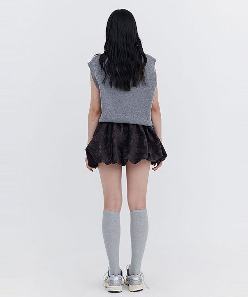 WNDERKAMMER(ブンダーカンマー)の「ダメージニットベスト_グレー(ベスト・レディース・その他・ONE SIZE)」の3枚目の写真