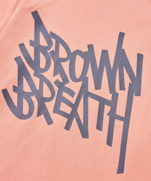 BROWNBREATH（ブラウンブレス）の「TAG TEE - INDY PINK（Tシャツ/カットソー・レディース・その他・S/M/L/XL）」の2枚目の写真