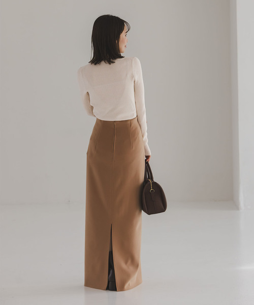 Noble（ノーブル）の「《追加》CO/SILK リブカーディガン（カーディガン/ボレロ・レディース・ホワイト系その他/ブラック/ライトグリーン・FREE）」の16枚目の写真