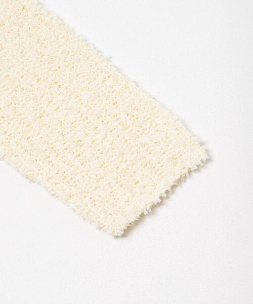 SENSE OF PLACE by URBAN RESEARCH（センスオブプレイスバイアーバンリサーチ）の「『洗濯可』コードテープヤーンカーディガン（カーディガン/ボレロ・レディース・ブラック/ミント/アイボリー・ONE）」の9枚目の写真