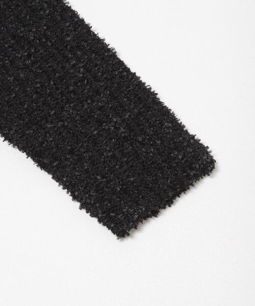 SENSE OF PLACE by URBAN RESEARCH（センスオブプレイスバイアーバンリサーチ）の「『洗濯可』コードテープヤーンカーディガン（カーディガン/ボレロ・レディース・ブラック/ミント/アイボリー・ONE）」の15枚目の写真