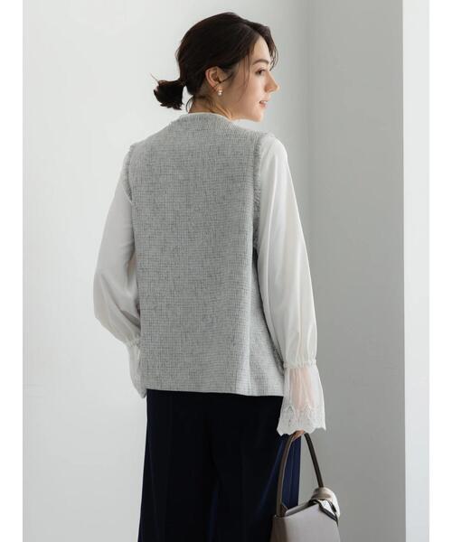 Te chichi（テチチ）の「【セレモニーアイテム】レースカフスブラウス（シャツ/ブラウス・レディース・ベージュ/オフホワイト・F）」の18枚目の写真