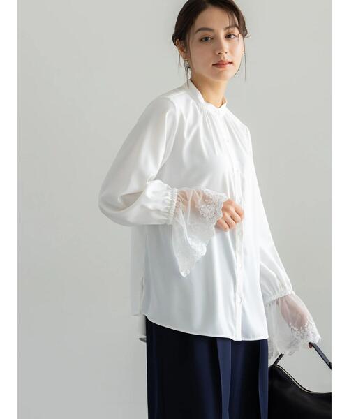 Te chichi（テチチ）の「【セレモニーアイテム】レースカフスブラウス（シャツ/ブラウス・レディース・ベージュ/オフホワイト・F）」の19枚目の写真