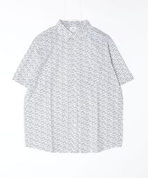 BEAMS HEART | ハニカムプリント ボタンダウン ショートスリーブシャツ(シャツ/ブラウス)