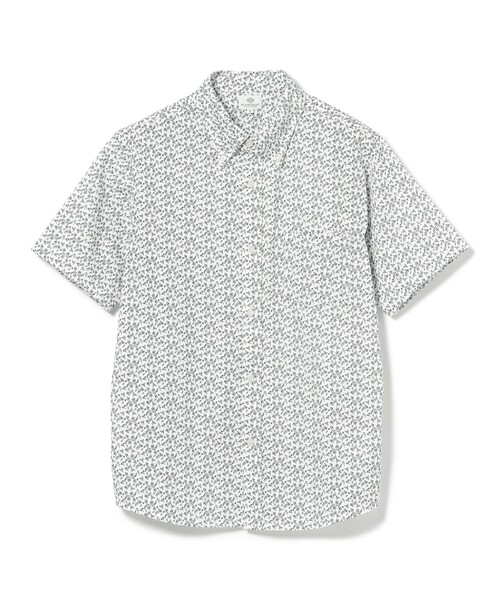 BEAMS HEART(ビームスハート)の「【7/9値下げ】ハニカムプリント ボタンダウンシャツ 26SS (抗菌防臭加工・吸水速乾・クールビズ)(シャツ/ブラウス・メンズ・ホワイト系その他2/ホワイト/ネイビー・LARGE/SMALL/MEDIUM/X-LARGE)」の5枚目の写真