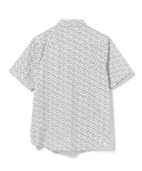 BEAMS HEART(ビームスハート)の「【7/9値下げ】ハニカムプリント ボタンダウンシャツ 26SS (抗菌防臭加工・吸水速乾・クールビズ)(シャツ/ブラウス・メンズ・ホワイト系その他2/ホワイト/ネイビー・LARGE/SMALL/MEDIUM/X-LARGE)」の8枚目の写真