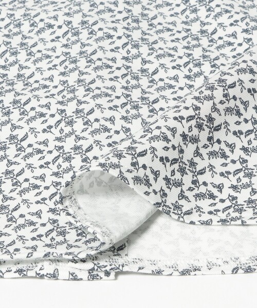 BEAMS HEART(ビームスハート)の「【7/9値下げ】ハニカムプリント ボタンダウンシャツ 26SS (抗菌防臭加工・吸水速乾・クールビズ)(シャツ/ブラウス・メンズ・ホワイト系その他2/ホワイト/ネイビー・LARGE/SMALL/MEDIUM/X-LARGE)」の10枚目の写真