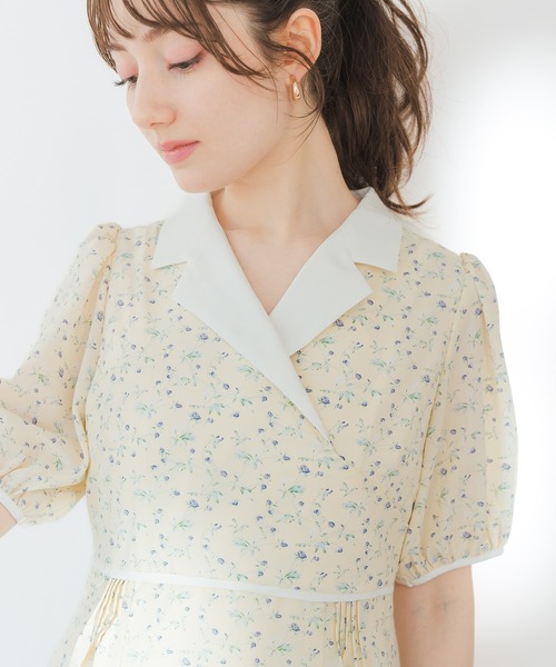 MISCH MASCH（ミッシュマッシュ）の「2026春夏新作 テーラーカラー花柄