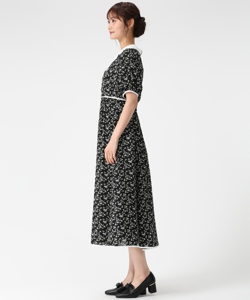 2026春夏新作 テーラーカラー花柄ワンピース（ワンピース）｜MISCH
