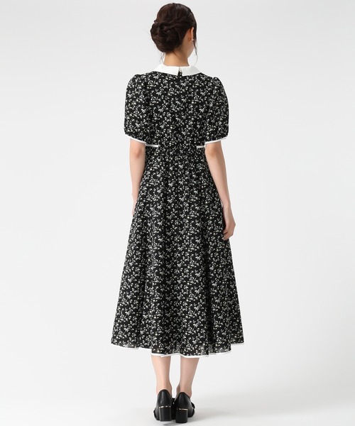 2026春夏新作 テーラーカラー花柄ワンピース（ワンピース）｜MISCH