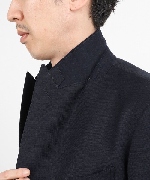 NOLLEY’S(ノーリーズ)の「《ビジカジ対応》MARTIN ホップサック ダブルジャケット 26SS(テーラードジャケット・メンズ・ダークネイビー・50/48/46/44/42)」の9枚目の写真