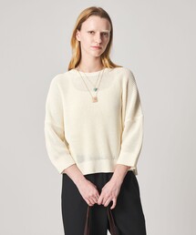 Steven Alan | ＜Steven Alan＞コットン リブ プルオーバー ニット(ニット/セーター)