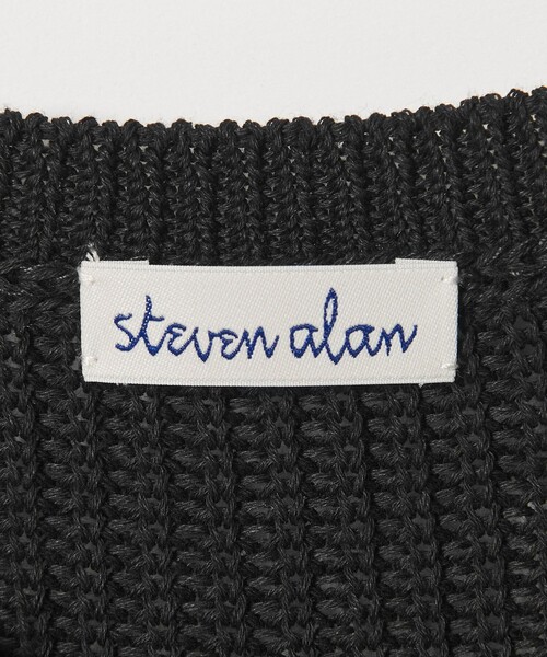 Steven Alan（スティーブンアラン）の「＜Steven Alan＞コットン リブ プルオーバー ニット（ニット/セーター・レディース・オフホワイト/ブラック・FREE）」の15枚目の写真