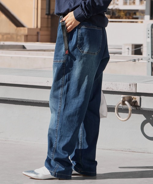 【GRAMICCI】グラミチ ワイドテーパードパンツ Gramicci（グラミチ）の「Gramicci/グラミチ STRETCH DENIM LOOSE