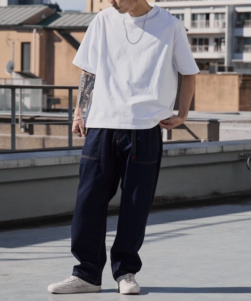 Gramicci(グラミチ)の「Gramicci/グラミチ STRETCH DENIM LOOSE TAPERED RIDGE PANT テーパード ワイドストレッチデニムパンツ 2026年 夏 夏服 秋服(デニムパンツ・メンズ・ブルー/ダークブルー/ワンウォッシュ・S/M/L/XL)」の20枚目の写真