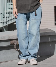 Gramicci（グラミチ）の「Gramicci/グラミチ STRETCH DENIM LOOSE TAPERED RIDGE PANT テーパード ワイドストレッチデニムパンツ 2026年春夏（デニムパンツ）」