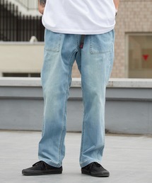 Gramicci（グラミチ）の「Gramicci/グラミチ STRETCH DENIM LOOSE TAPERED RIDGE PANT テーパード ワイドストレッチデニムパンツ 2026年春夏（デニムパンツ）」
