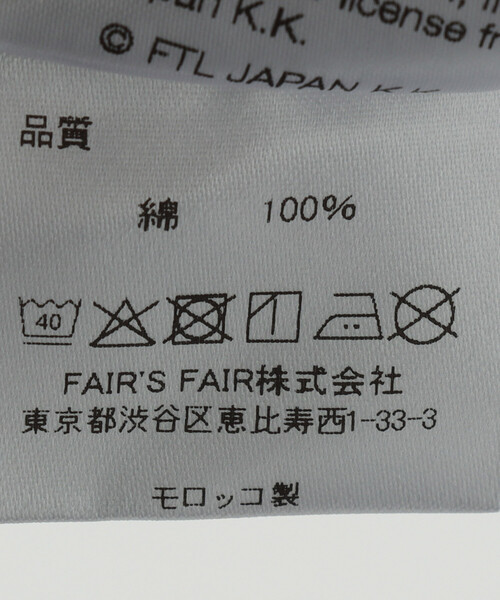 FREAK'S STORE(フリークスストア)の「byeA./バイエー NOT APPLE T-shirt Orange/オレンジ ロゴTシャツ(Tシャツ/カットソー・レディース・ブラック/ホワイト・MEDIUM)」の7枚目の写真