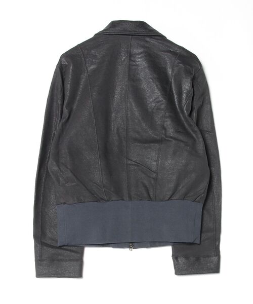 ANTHEM A(アンセムエー)の「【ANTHEM A】 CRACK TERRY BLOUSON(ブルゾン・メンズ・ダークネイビー・MEDIUM/LARGE)」の2枚目の写真