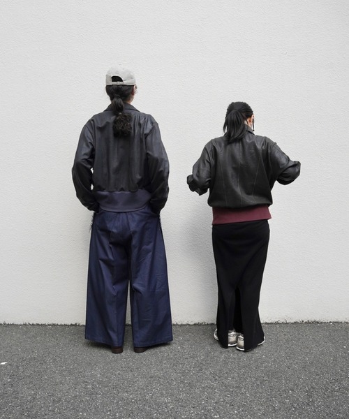 ANTHEM A(アンセムエー)の「【ANTHEM A】 CRACK TERRY BLOUSON(ブルゾン・メンズ・ダークネイビー・MEDIUM/LARGE)」の10枚目の写真